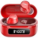 TOZO NC9 Hybrid Active Noise Cancelling Wireless Earbuds, 6 Mics ENC Clear Call, IPX8 Waterproof, in Ear Bluetooth 5.3 Headphones Stereo Bass Ear Buds