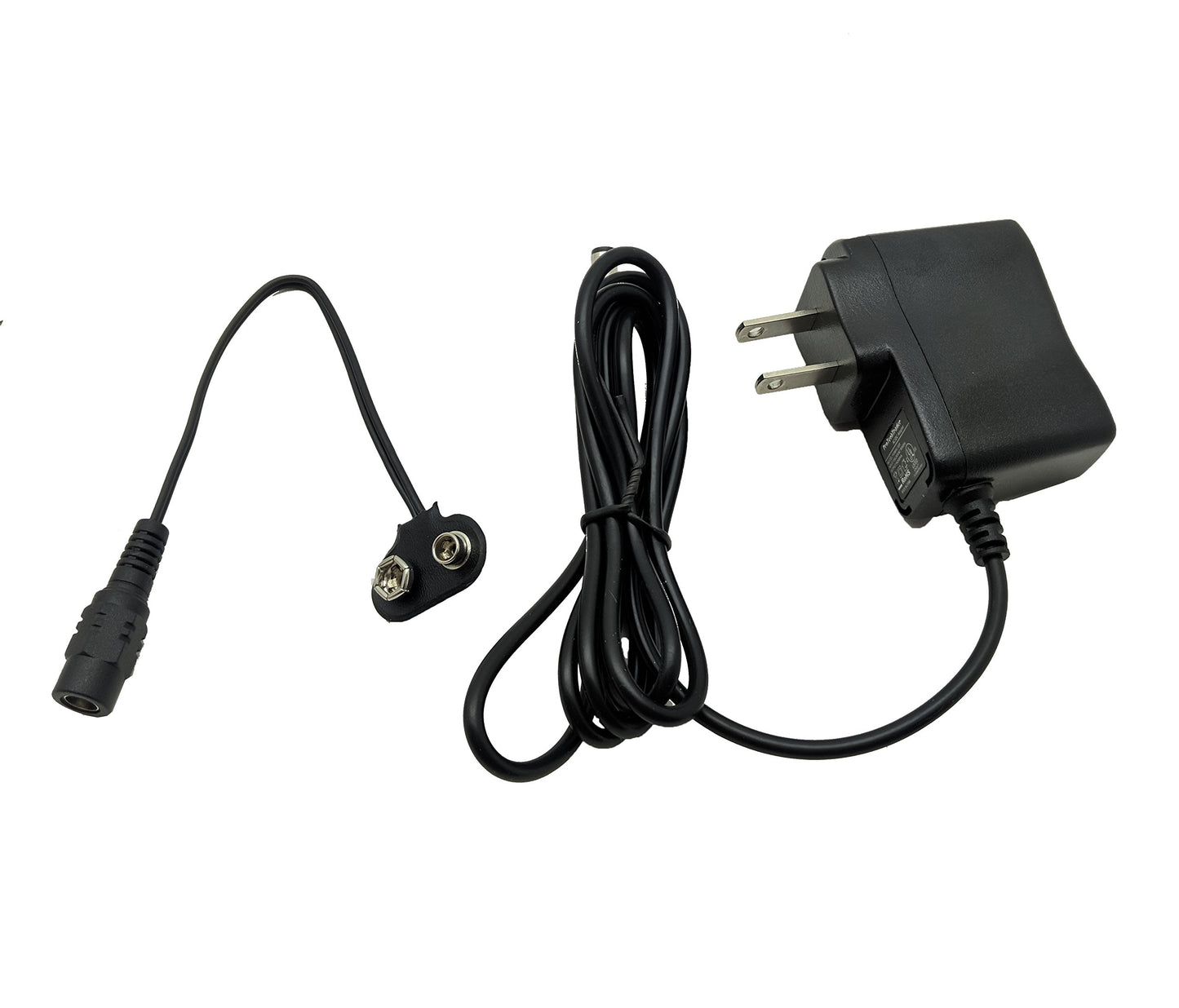 9v Battery Eliminator (9v DC Adapter & Battery Eliminator) - Replace Your 9-Volt Batteries with Wall Power Supply