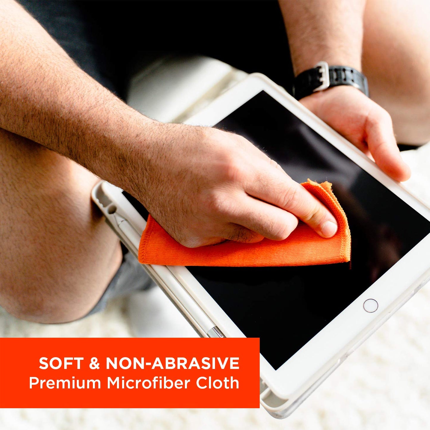 WHOOSH! Screen Shine Pocket 0.3 fl oz - Powerful Computer Screen Cleaner for Car, Laptop, Phone & Eyeglasses - Streak-Free Screen Cleaner Spray
