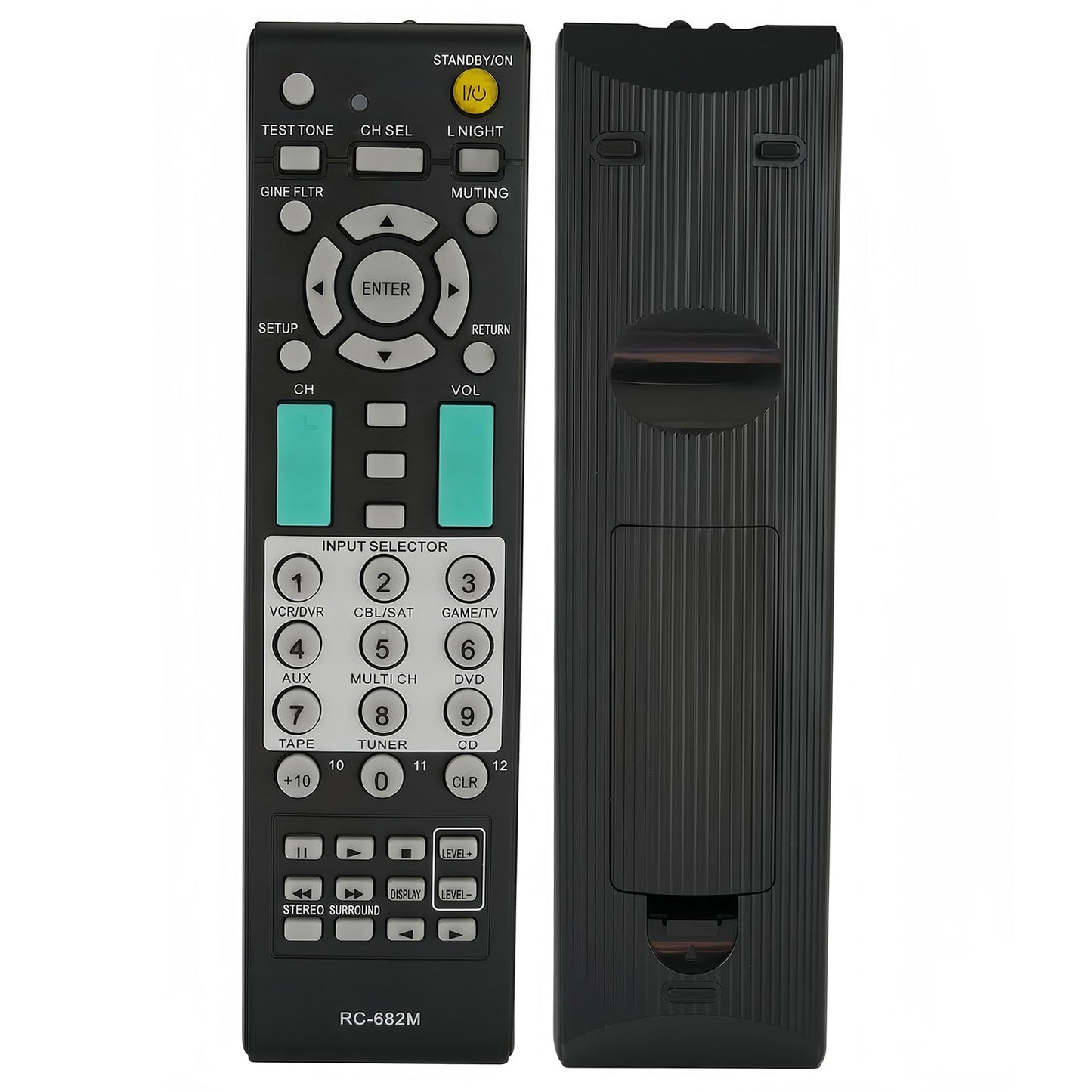 Universal A/V Receiver Replaced Remote Control RC-682M RC-681M Fit for Onkyo Audio/Video HT-R340 HT-R530 HT-R540 HT-R550 HT-SR600 HT-SR800 TX-SR505