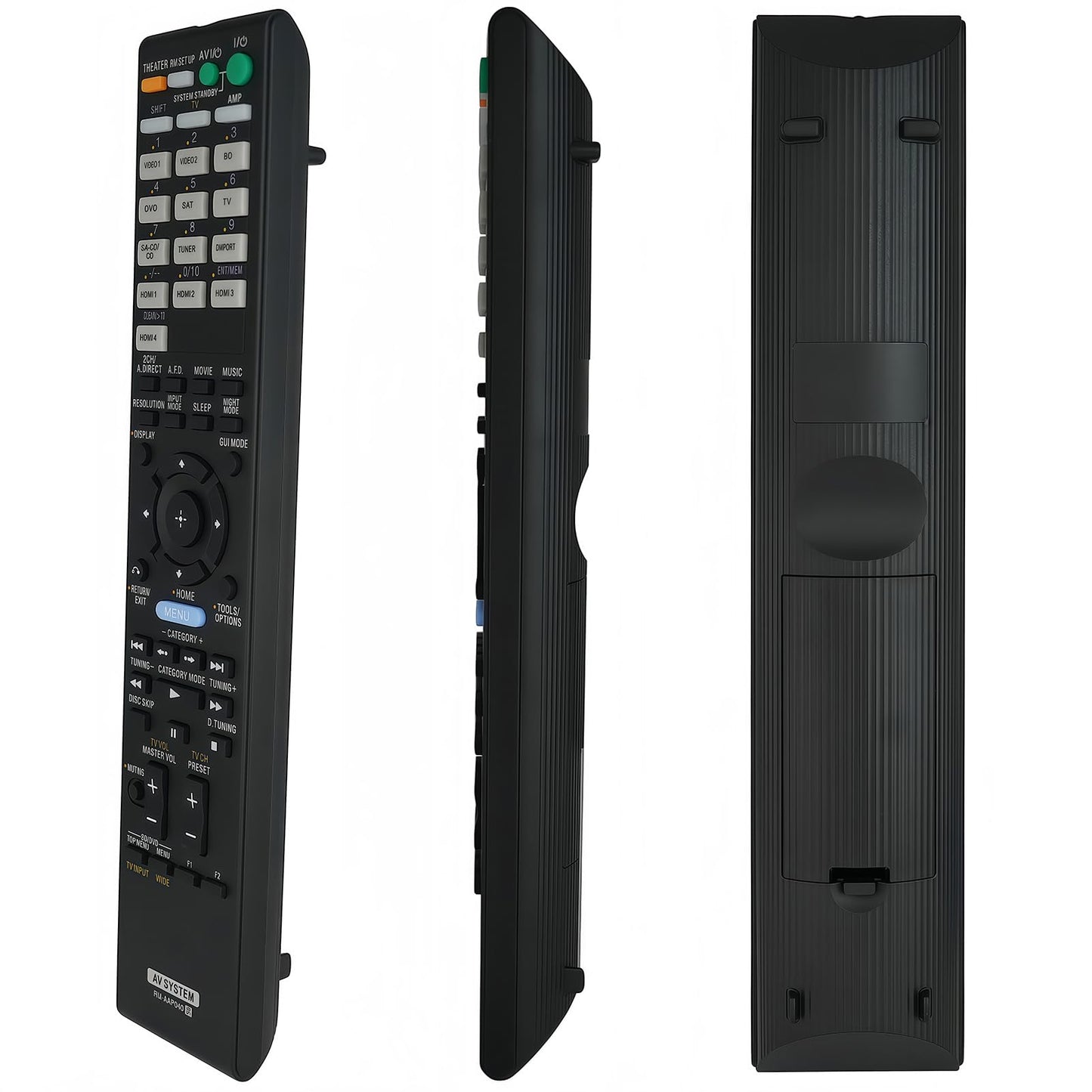 Replacement Remote Control RM-AAP040 for Sony 148786411 RM-AAP051 148785711 RM-AAP016 STR-DH700 STR-DG720 STR-K990 RMAAP016 148010011 STR-DG810 AV
