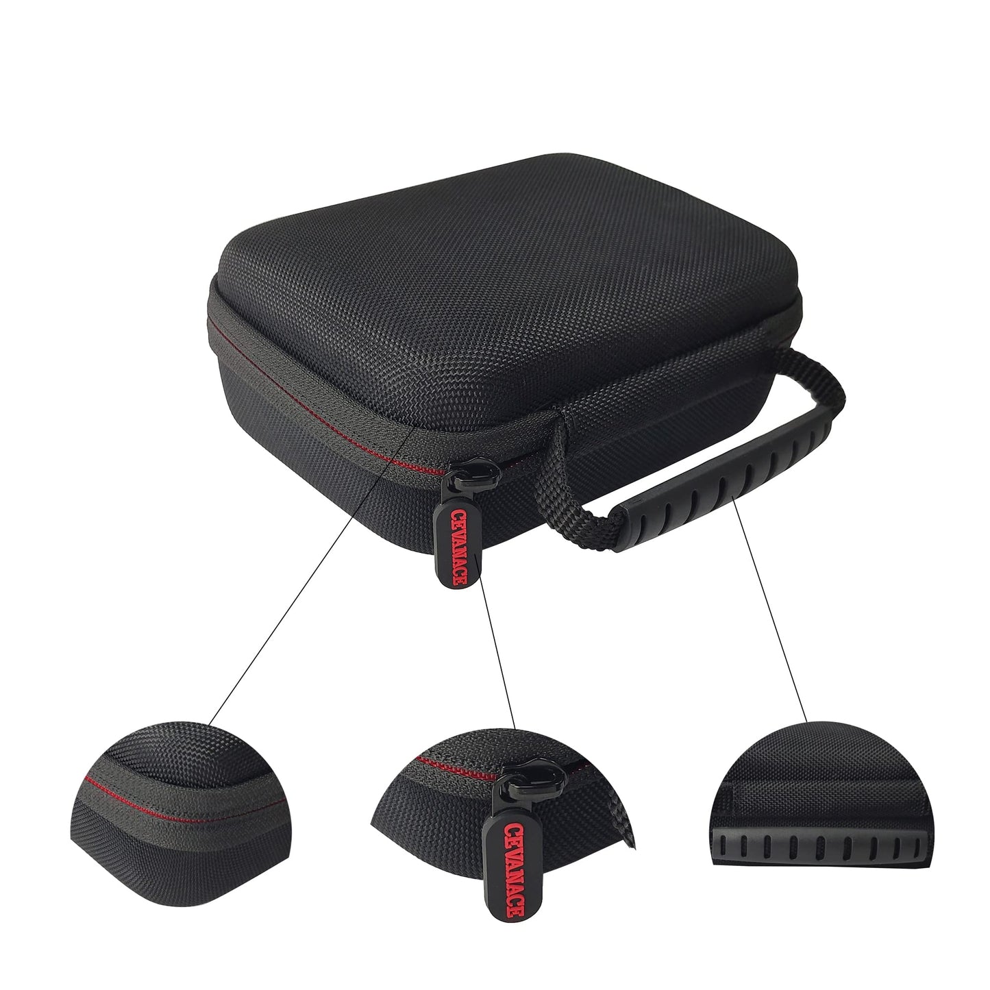 EVA Hard Case with Foam?6.7 x4.7 x2.5 inches Hard Sided Camera/Digital Case EVA shockproof Outdoor case?Suitable for storage of drones, digital