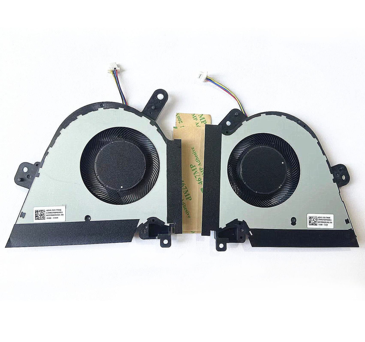 Fleshy Leaf New CPU+GPU Cooling Fan for Asus TUF Gaming Dash F15 FX516 FX516P FX516PR Air RTX3070 DC12V 4pin