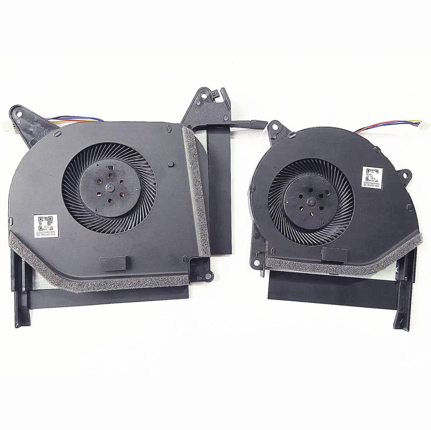 Fleshy Leaf New CPU+GPU Cooling Fan Replacement for Asus ROG Strix Scar GL704 GL704GM GL704GV GL704GW G715GV G715GW DFSCK22105182D DFSCK22115181C