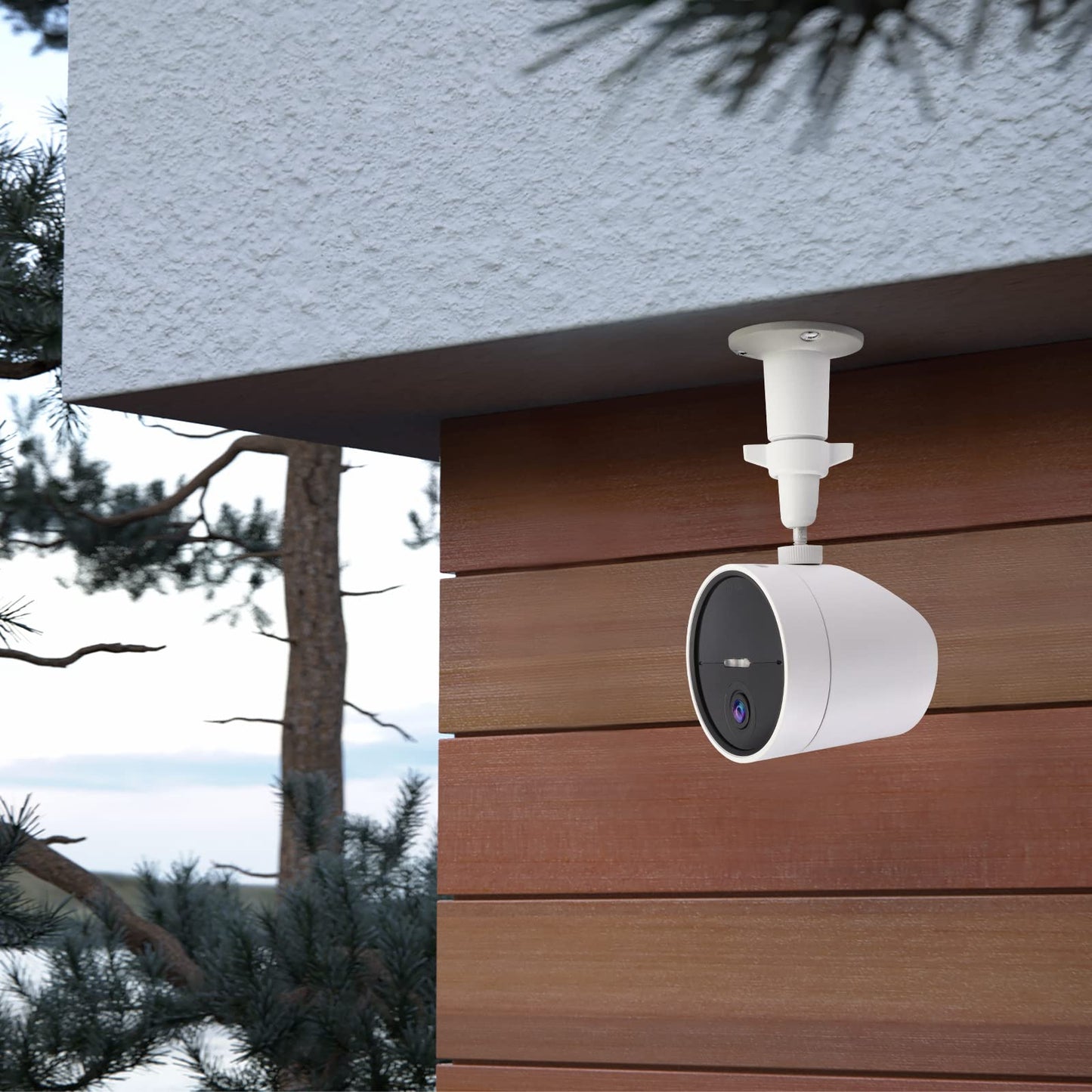 UYODM 2 Pack Wall Mount Holder Compatible with SimpliSafe Outdoor Security Camera, 360°Rotation Security Bracket with 1/4 Screw Thread , Camera Not