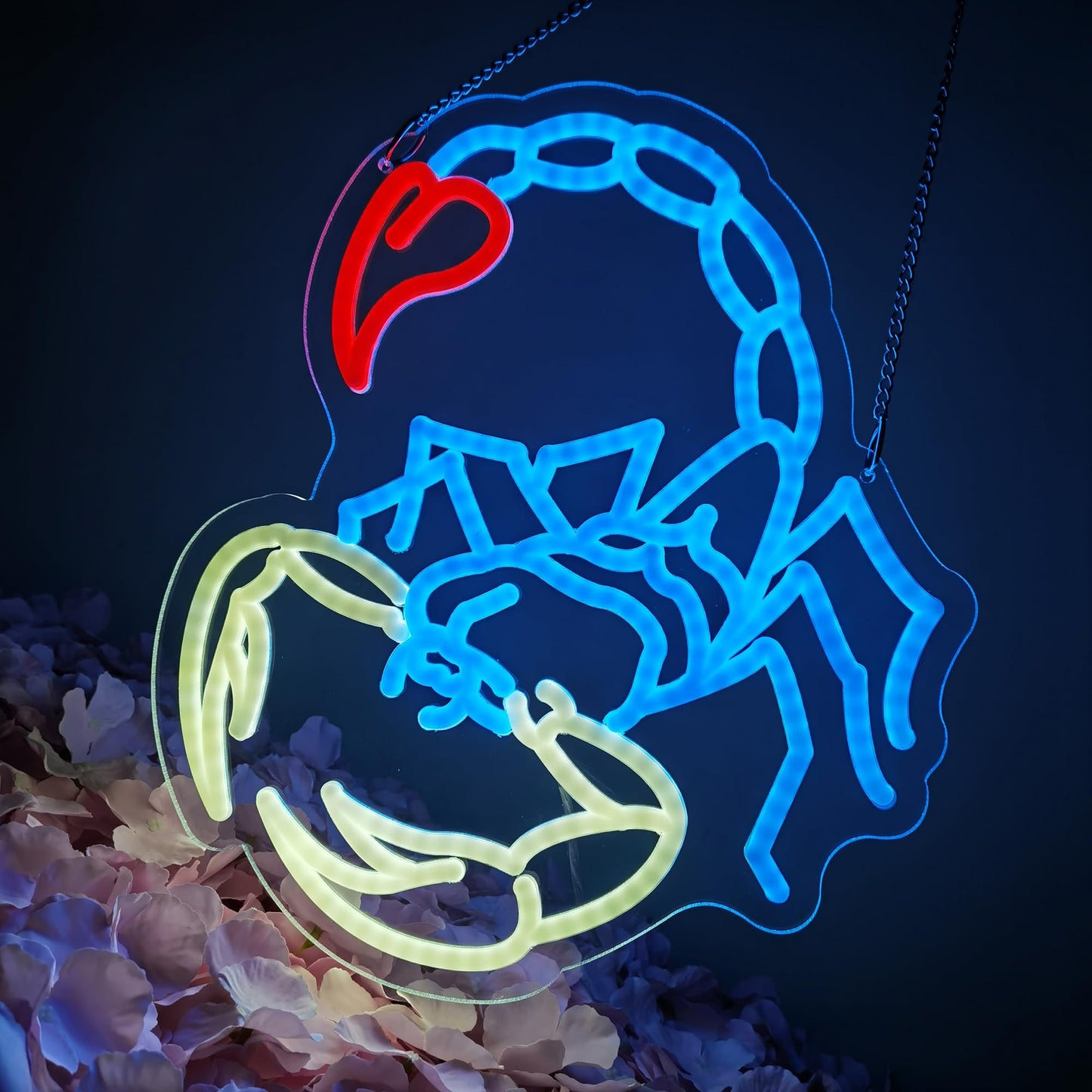 Scorpion Neon Sign Night light for Bar Club Bedroom Hotel Pub Cafe Wedding Birthday Party Gifts