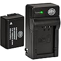 BM Premium DMW-BMB9 Battery and Battery Charger for Panasonic Lumix DC-FZ80, DMC-FZ40K, DMC-FZ45K, DMC-FZ47K, DMC-FZ48K, DMC-FZ60, DMC-FZ70