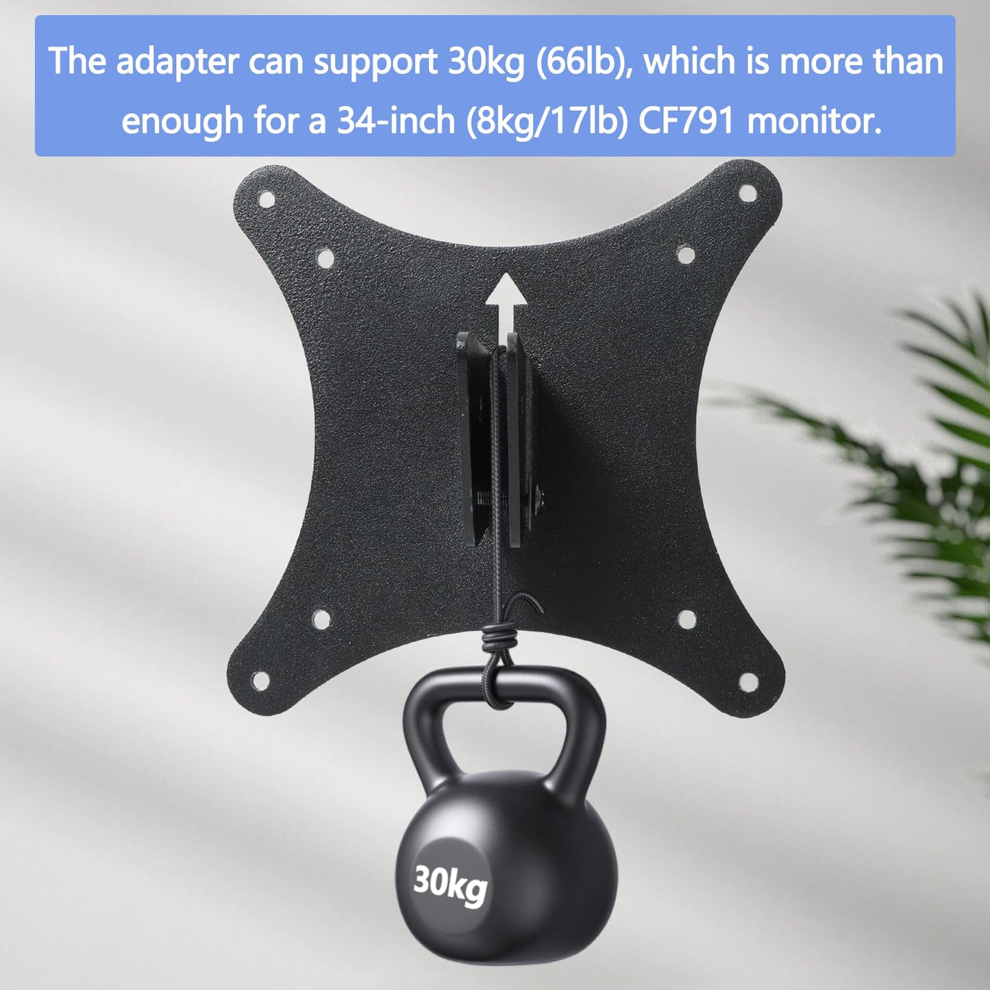 CJ791 VESA Mount Adapter Compatible with Samsung CJ79 Series, CF79 Series Curved Widescreen Monitor (Fits 34" CJ791?C34J791?LC34J791?34"