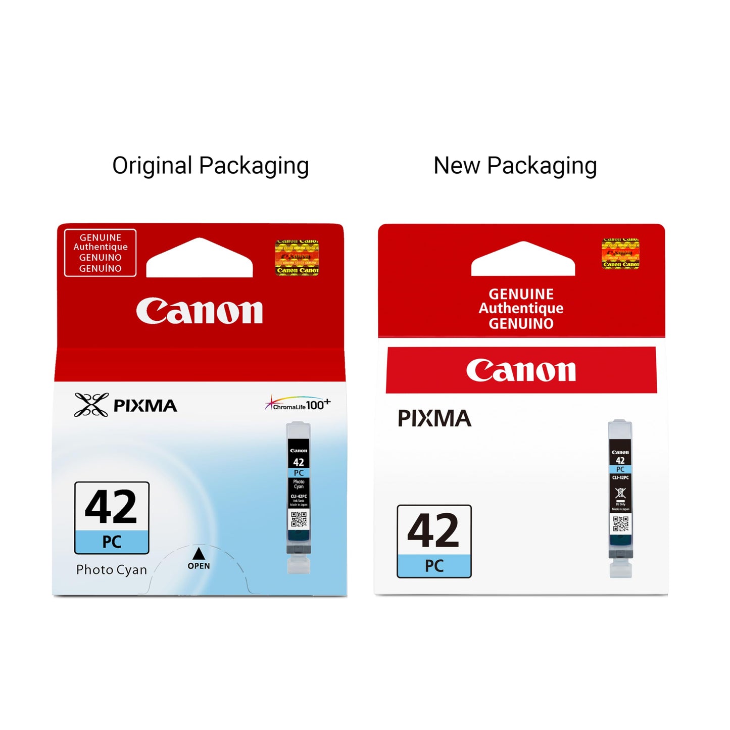 Canon CLI-42 Genuine Photo Cyan Ink Tank, Compatible with PIXMA PRO-100 Printers