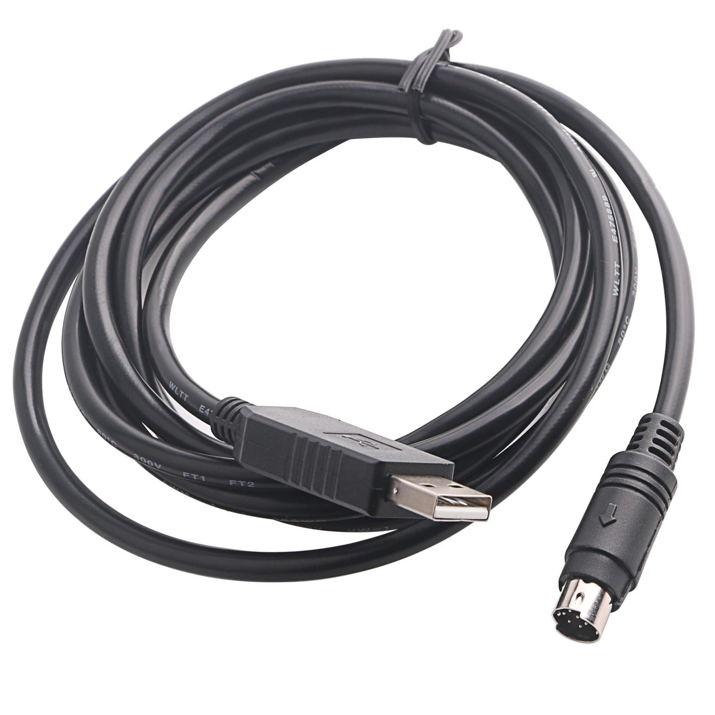 Mendouconert USB Programming Cable for Kenwood TM-V71 TM-V71A TM-V71E TM-V71G TM-D710 PG-5G PG-5H, RS232 Serial USB to Mini Din 8P