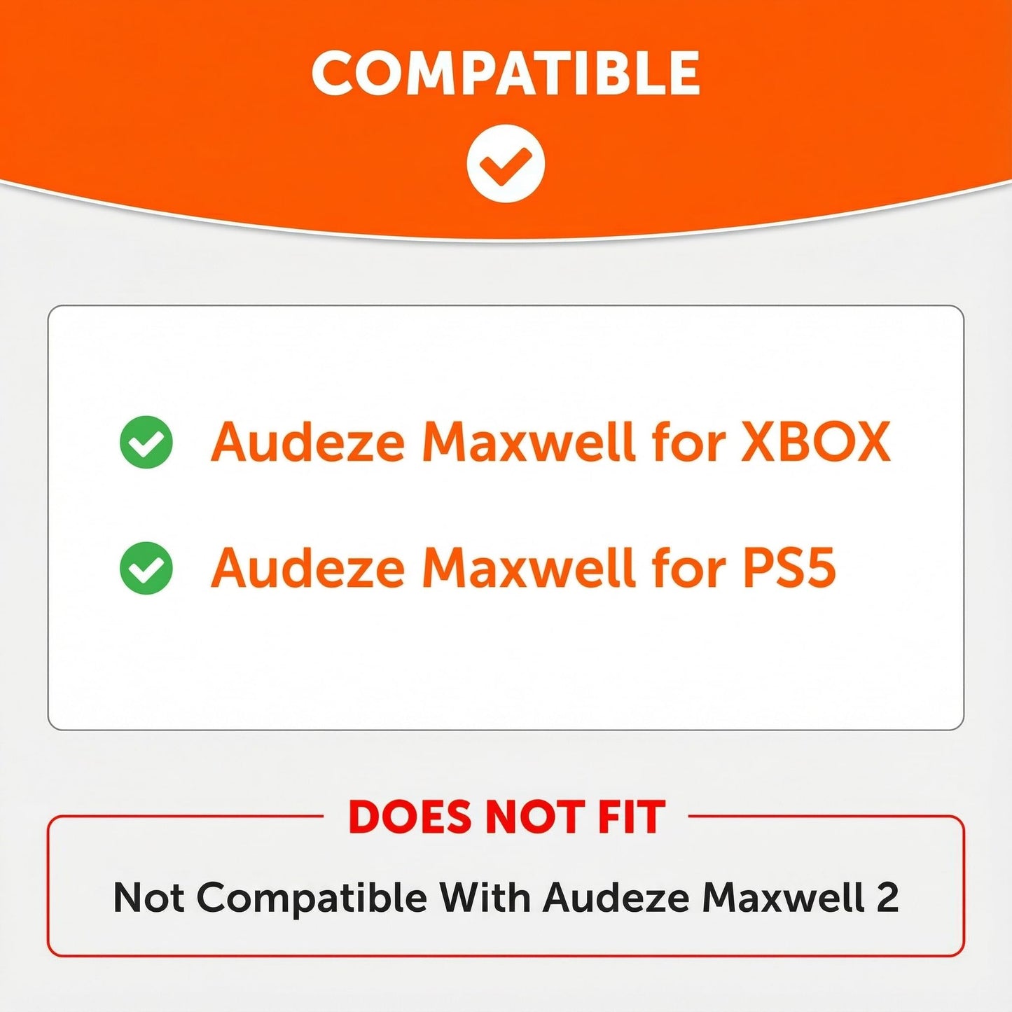 WC StealthZ Maxwell - FPS Oriented Earpads for Audeze Maxwell for Xbox & PS5 by GadgetryTech & Wicked Cushions | Enhanced Sound Precision & Breathable