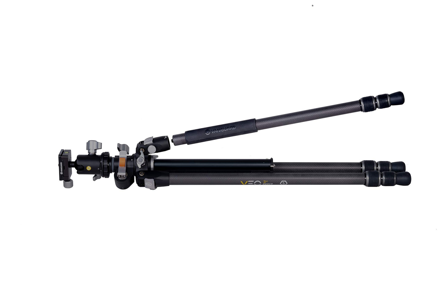 Vanguard VEO3+263CB Carbon Fiber Tripod with Ball Head and Multi-Angle Center Column for Overhead Shots