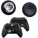 Deal4GO 2-Pack Short Concave Magnetic Analog Thumbstick Set Replacement for Xbox One Elite 2 Controller Standard Thumb Sticks Black (NOT FIT Elite