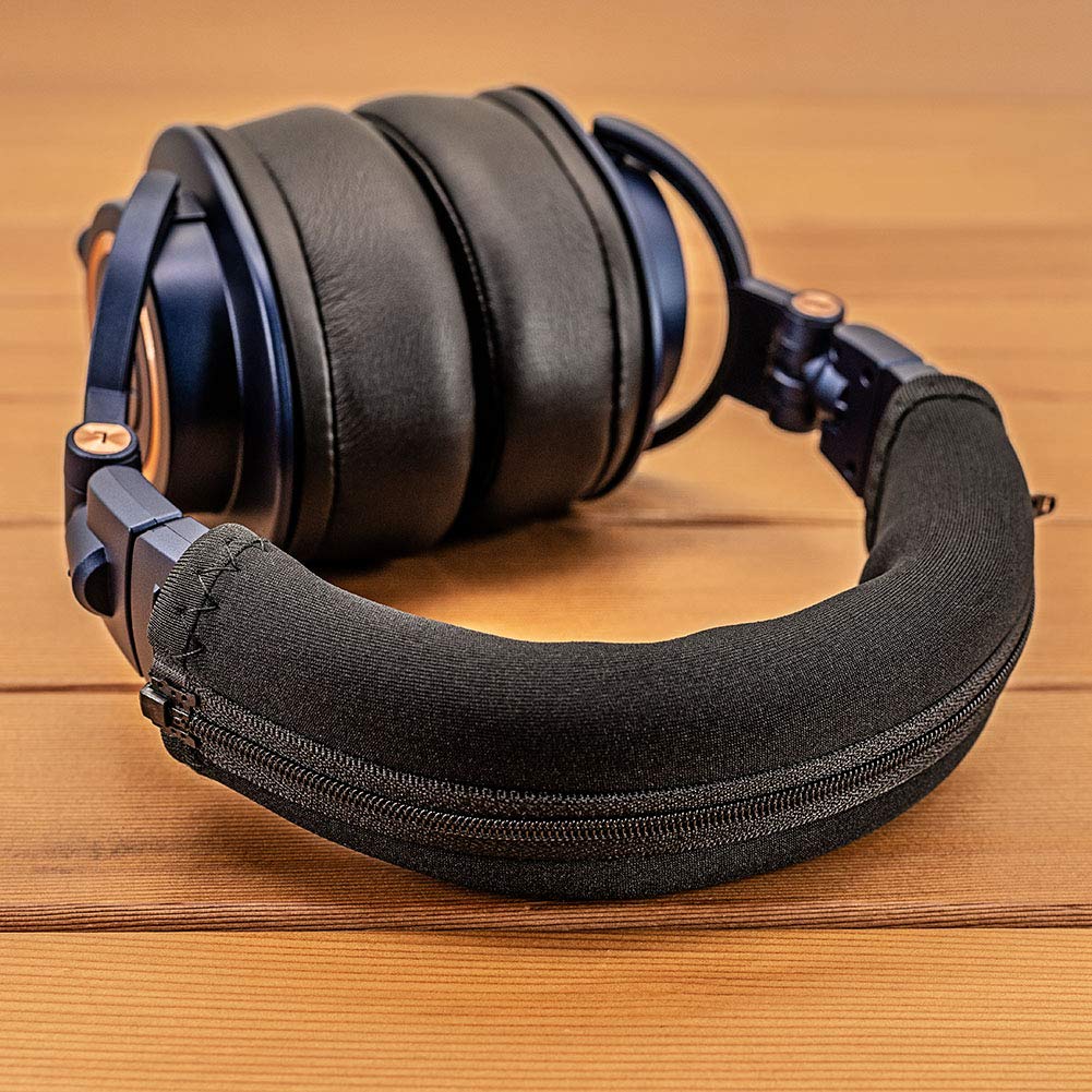 LTYIVABHTTW Replacement Headband Cover Compatible ATH M50X M50 M40X M40 M30X M20X Headphones (Black)