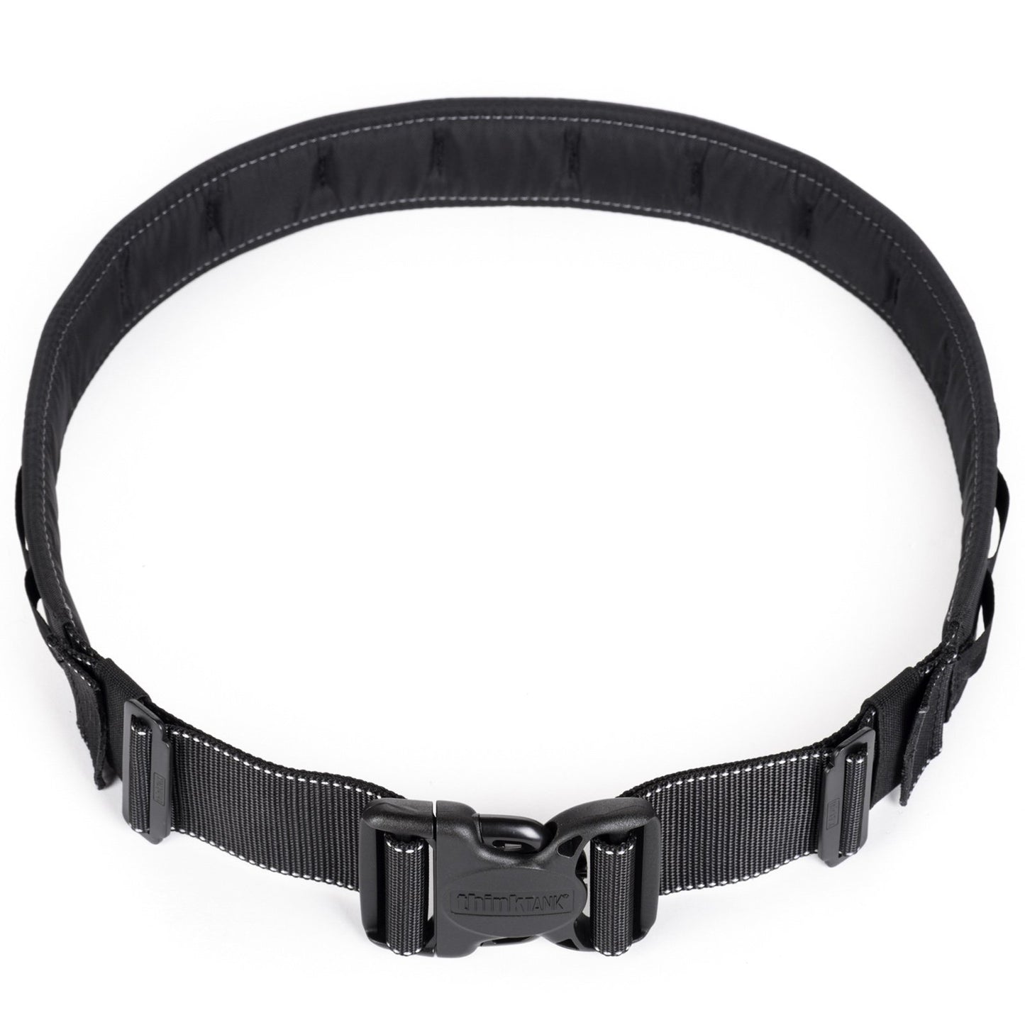 Think Tank Thin Skin Belt V3.0, Integrates with all Modular Compressible Pouches, Waist Size 27" - 42" (Black)