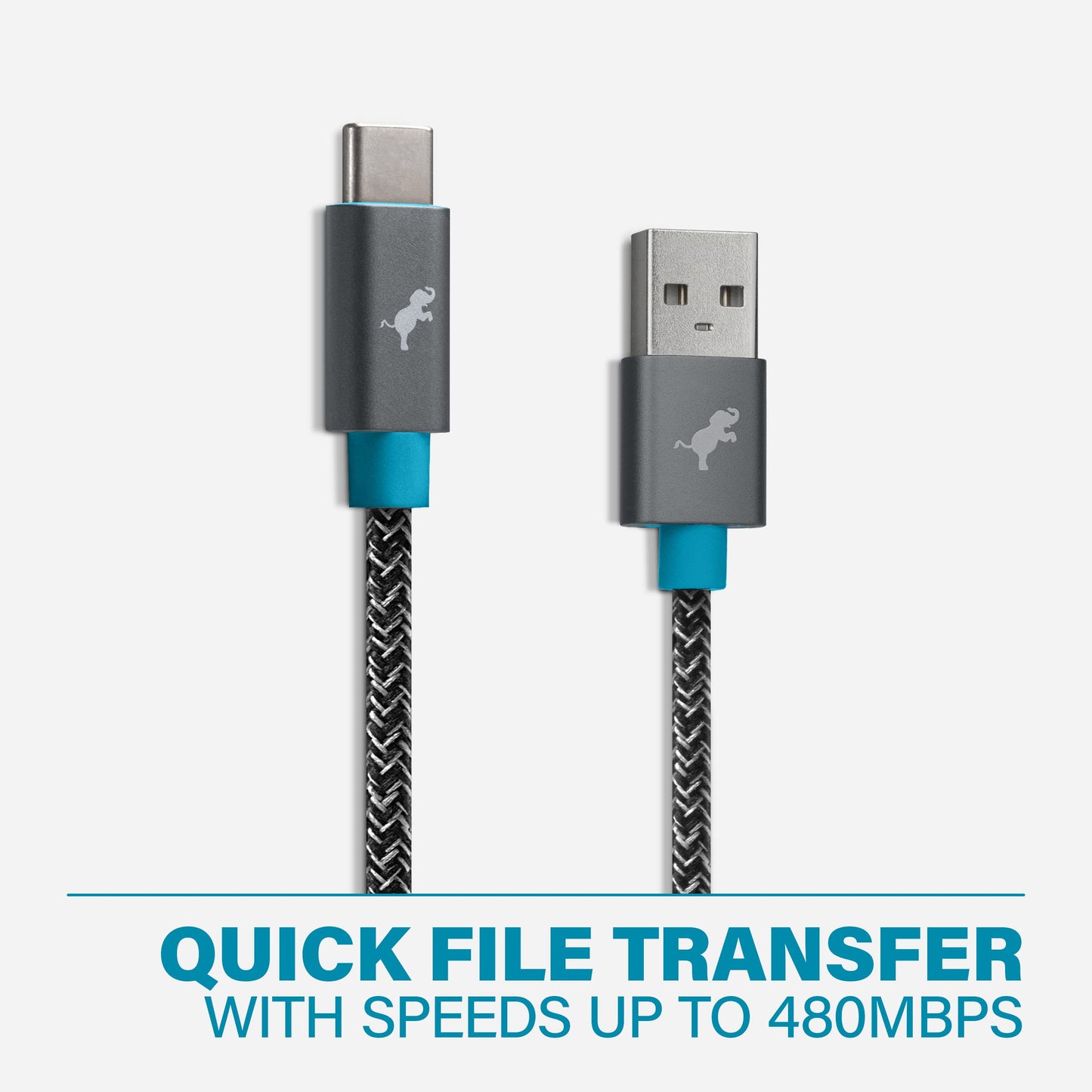 Nimble USB to USB C Cable 1M/3.3FT, USB A to USB C Fast Charging Cable for Apple iPhone 16 15, Samsung Galaxy A15 A25 A35 A55 A54, S24 S23 S22 S21 S20