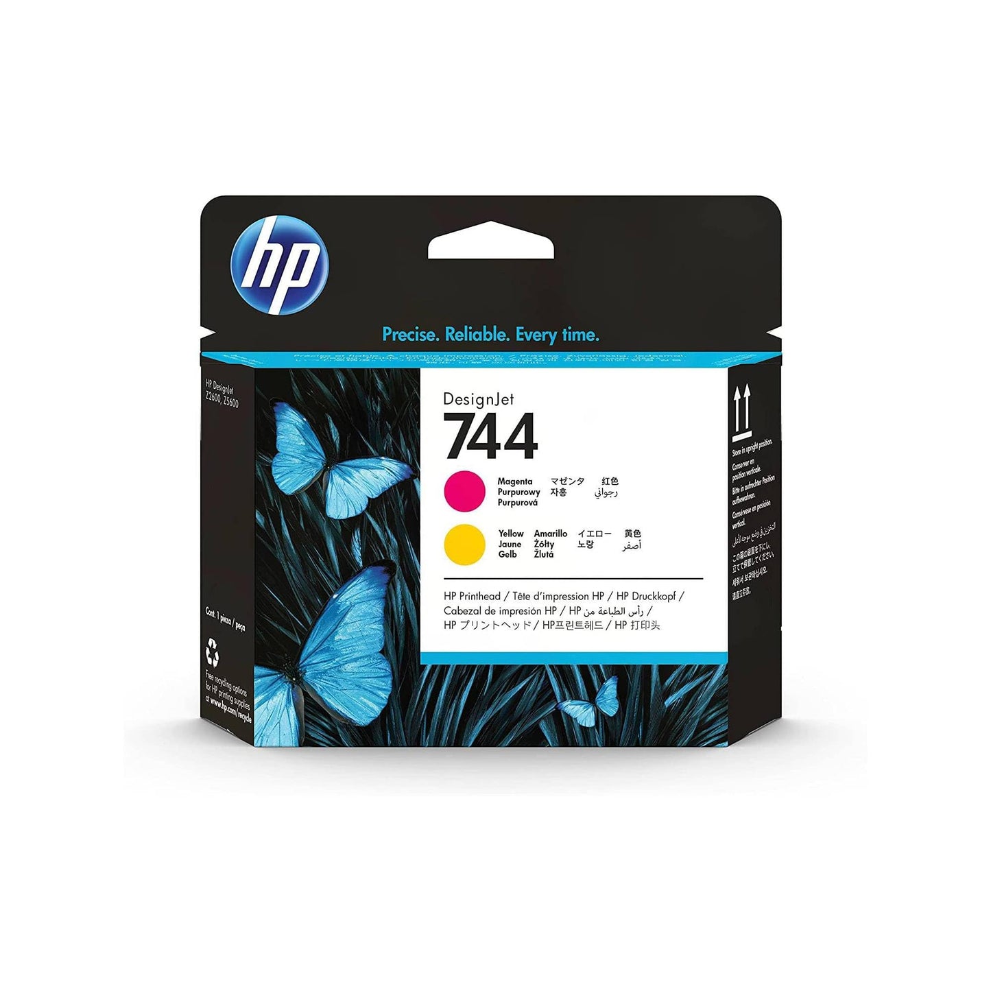 HP 744 Magenta & Yellow DesignJet