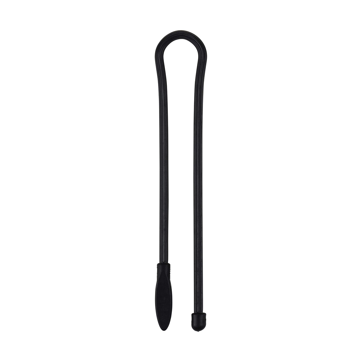 Nite Ize Gear Tie Cordable, The Original Reusable Rubber Twist Tie with Stretch-Loop for Cord Management + Storage, 18-Inch, Black, 2 Pack, Made in