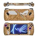 MightySkins Skin Compatible with Asus ROG Ally - Cork | Protective, Durable, and Unique Vinyl Decal wrap Cover | Easy to Apply, Remove, and Change…