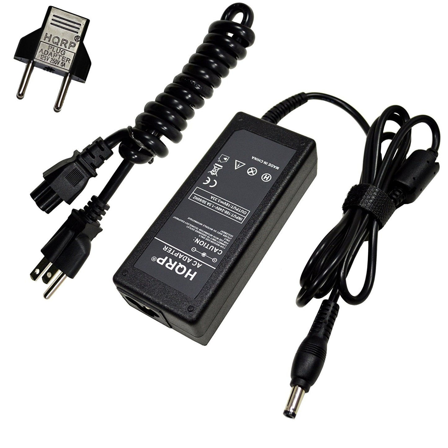 HQRP AC Adapter Compatible with Harman Kardon Go + Play II High-Performance Portable Loudspeaker Dock HKGOPLAY2BLKAM Power Supply Cord Plus Euro Plug…