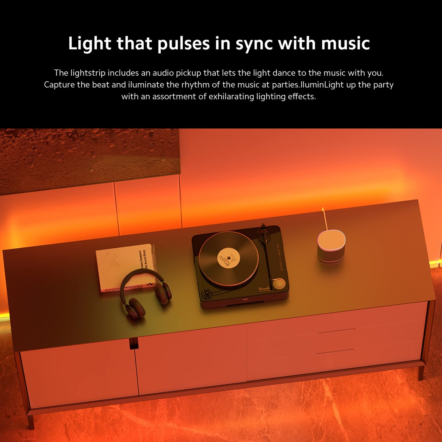 Xiaomi Smart Lightstrip (2m/6.6ft), Compatible with Alexa, Google Assistant, Apple Homekit Home App, WiFi Compatible, Music sync | Dynamic Ambient