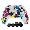 Hikfly Silicone Gel Cover Skin Protector Kits Compatible with Xbox One/Xbox One S/Xbox One X Controller Video Games(1 x Controller Camouflage Cover
