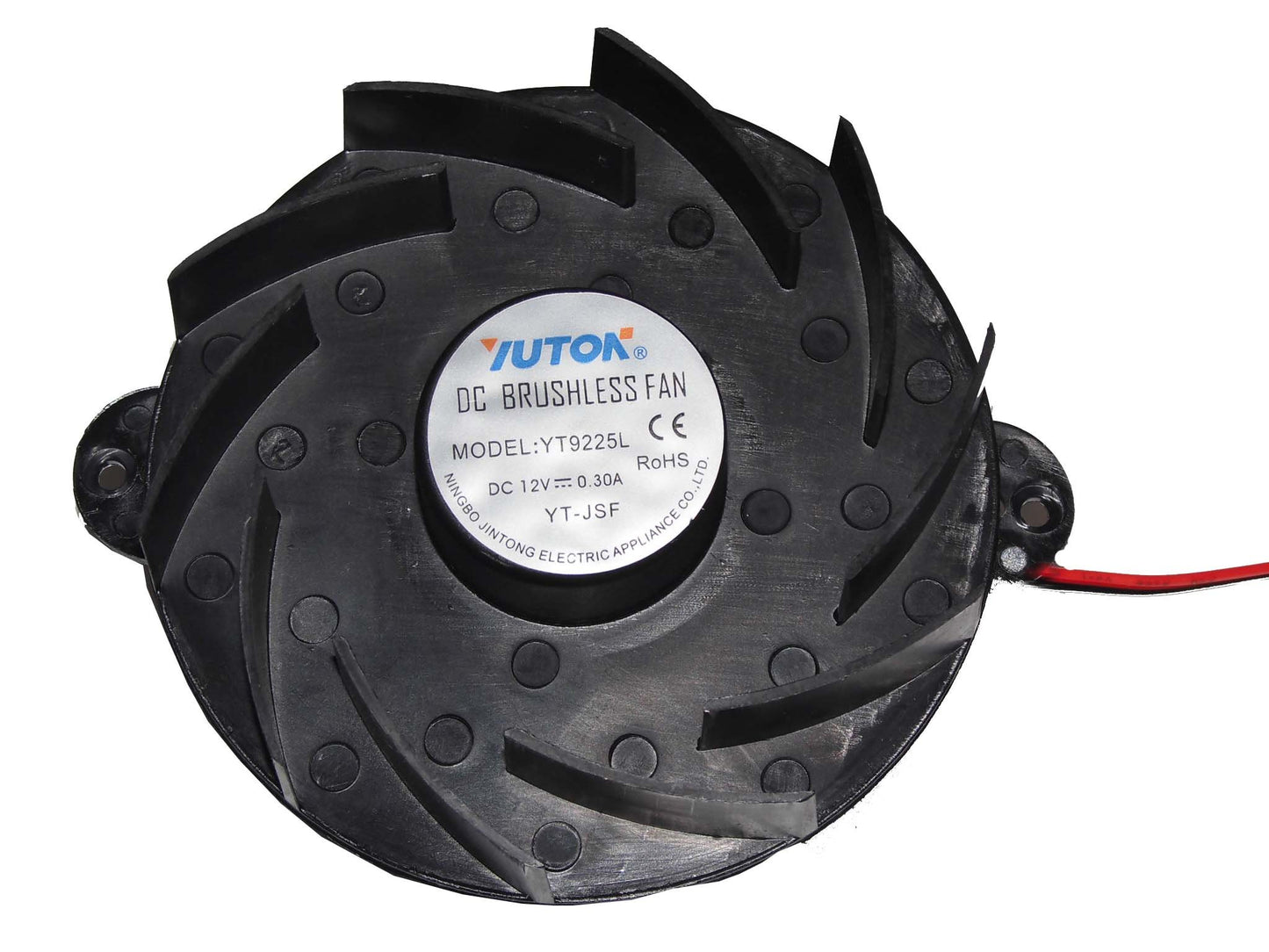 Zyvpee® YT9225L 12V 0.3A 2Wire Vehicle Refrigerator Cooler Fan