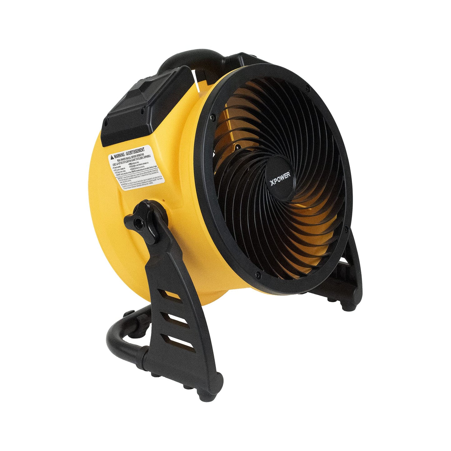 Air Circulator Utility Fan, 900 CFM, Variable Speed, 11 in Sealed Brushless DC Motor