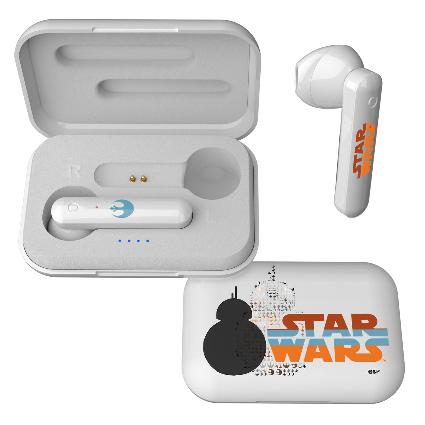 Keyscaper Star Wars BB-8 Quadratic Wireless TWS Earbuds