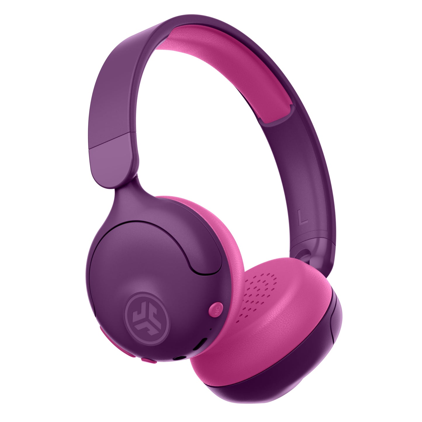 JLab JBuddies ANC 2 in 1 Wireless + Wired Kids Headphones, Active Noise Canceling and Be Aware Modes, Safe Volume Settings, 50+ Hours Playtime…