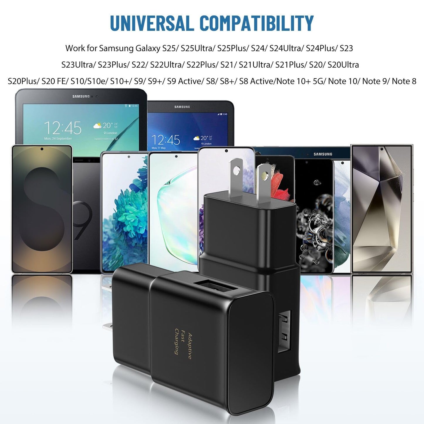 Phone Charger USB C Charger Fast Samsung Charger Type C Chargers Fast Charging Android Charger for Samsung Galaxy