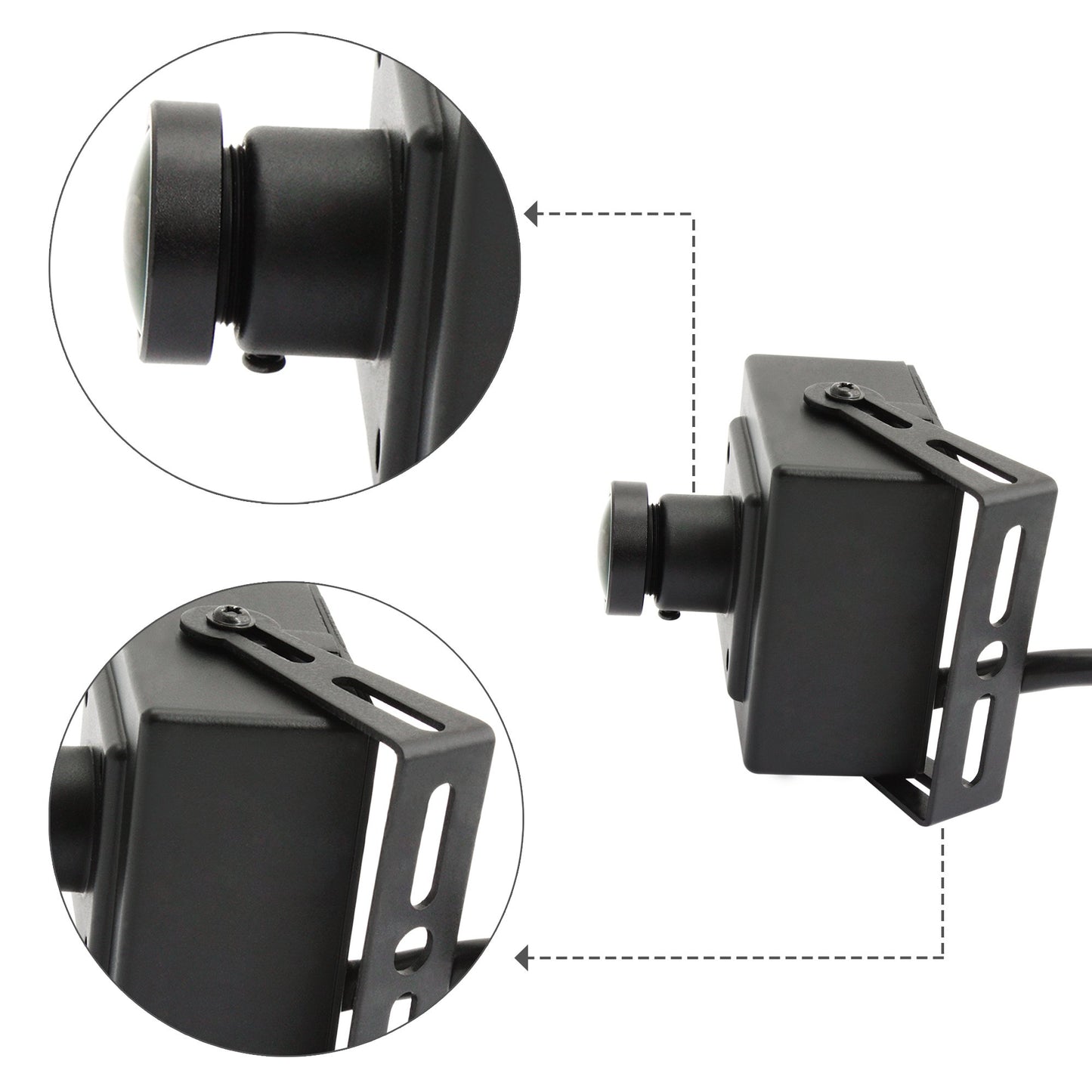 ELP USB Fisheye Camera 170degree 960P PC Camera Wide Angle Low Light Webcam for Computer Raspberry Pi Mini UVC USB2.0 Lightburn Camera 0.01lux USB