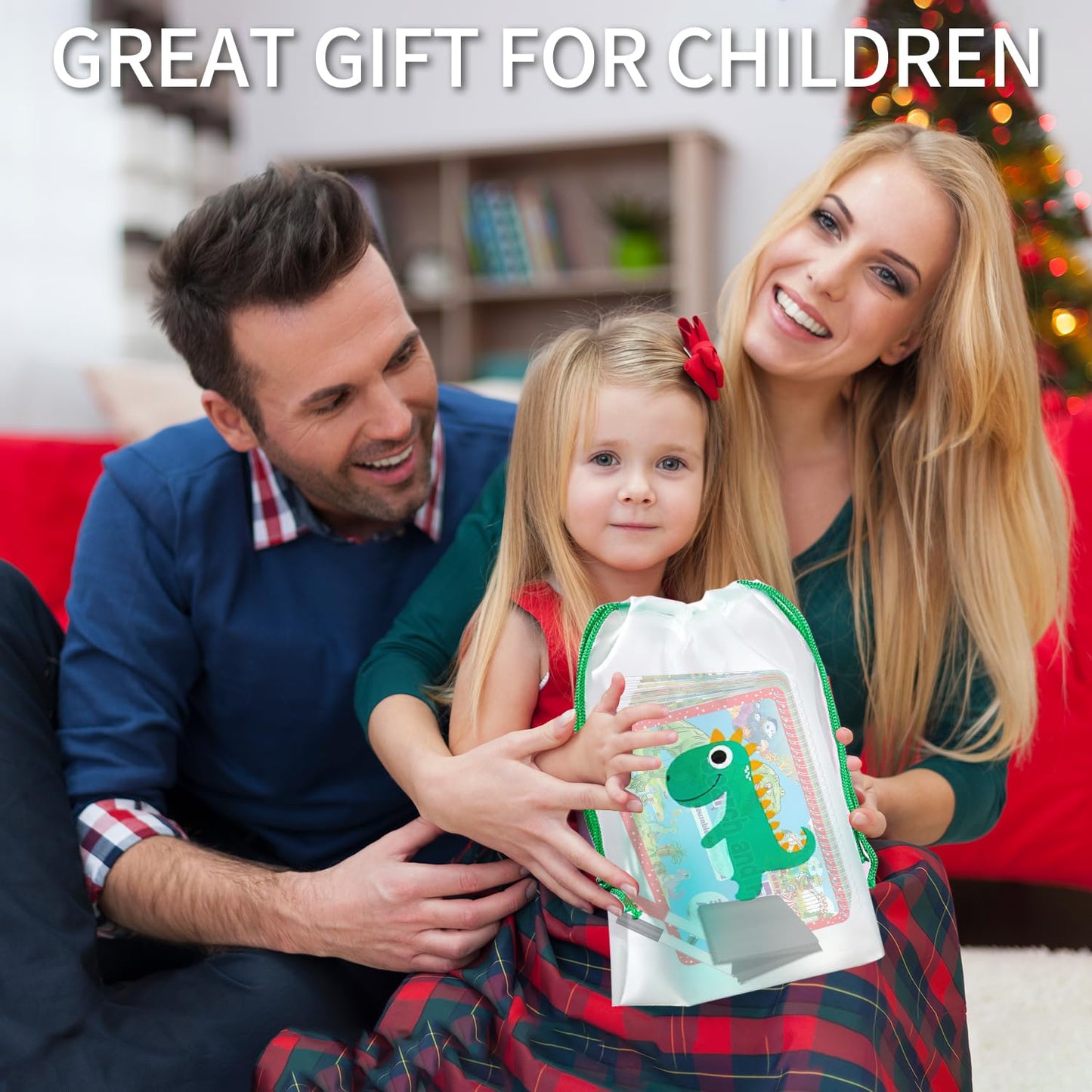 Elfew Search & Find Book for Kids Ages 3–8 – Reusable Activity Mats with 24 Themed Activities, Educational Toddler Learning & Car Toys