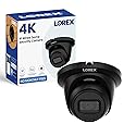 Lorex 4K IP Wired Add-On Dome Security Camera | Smart Motion Detection (Person/Vehicle) | Color Night Vision | Long Range IR | IP67 Weatherproof |