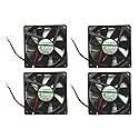 Sunon 70x70x15mm KDE1207PHV3 2Pin/2Wire 12v Low Speed Fan (4 Pack)
