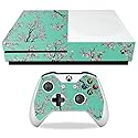 MightySkins Skin Compatible with Microsoft Xbox One S - Cherry Blossom Tree | Protective, Durable, and Unique Vinyl Decal wrap Cover | Easy to Apply