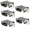 5PCS Original HDMI Port Socket Interface Connector Replacement for Playstation 5 PS5