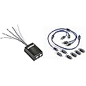 Kicker 46KISLOC2 K-Series Stereo Line-Output Converter w/Remote Turn-On Output w/ 46KIYFM Y-Adapter M/F Signal Cable