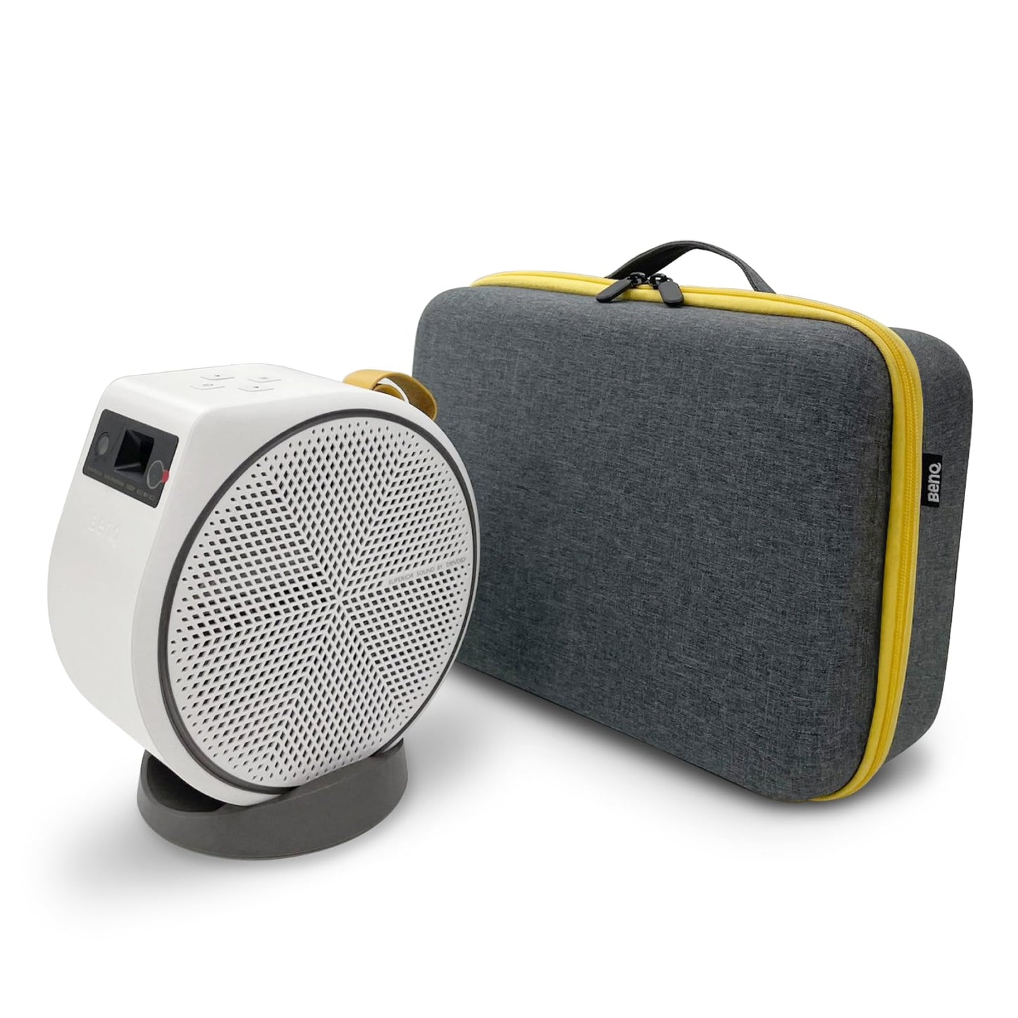 BenQ Hard Carry Case GV31 Portable Projector Travel Box Large Space Pocket