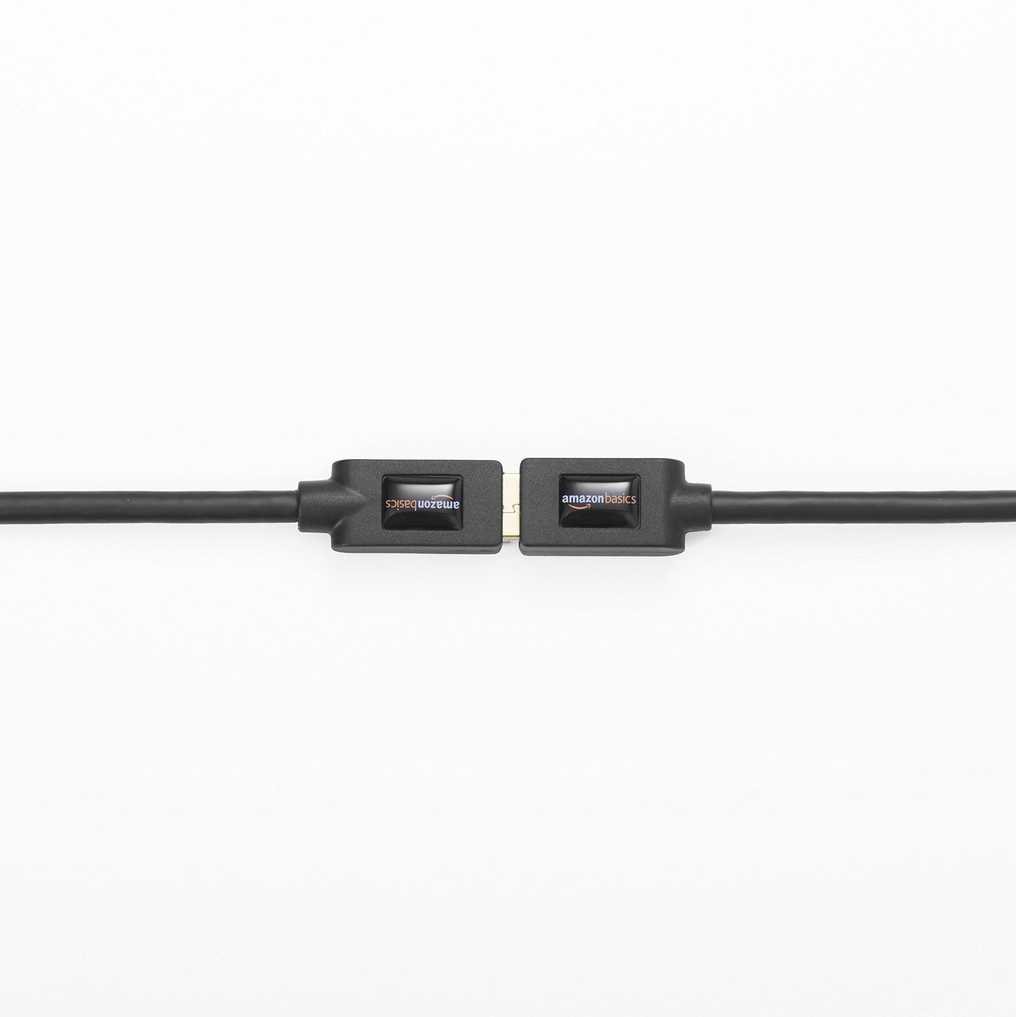 Amazon Basics 2-Pack USB-A 3.0 Extension Cable, 4.8Gbps High-Speed, Male to Female Gold-Plated Connectors, 3 Foot, Black