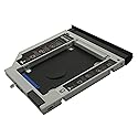 Nimitz 2nd HDD SSD Hard Drive Caddy Compatible with Lenovo Ideapad 300 with Bezel/Bracket