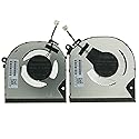 N49282-001 N49281-001 CPU+GPU Cooling Fan Replacement for HP Envy X360 15Z-FH 15-FH 15-FH0013DX 15-FE0013DX 2-in-1 DC280015SS0 N47948-001 DC280015TS0