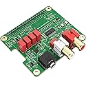 InnoMaker HiFi DAC HAT for Raspberry Pi 5/4/3B+/Zero | PCM5122 384kHz/32bit DAC Audio Card Expansion Board | Dual Oscillators & DOP | RCA/3.5mm