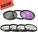 49mm 7PC Filter Set for Canon EF 50mm f/1.8 STM Lens - Includes 3 PC Filter Kit (UV-CPL-FLD) and 4PC Close Up Filter Set (+1+2+4+10)