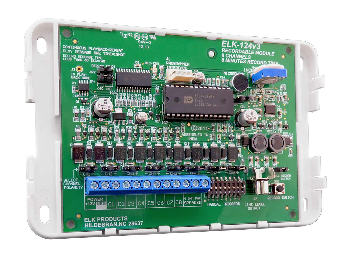 ELK 124 Recordable Annunciator with enclosure