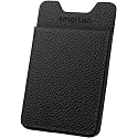 Smartish Stick-on Phone Wallet - Sidecar Slim Expandable Credit Card Pocket - Universal Fit- iPhone and Android - Black Tie Affair