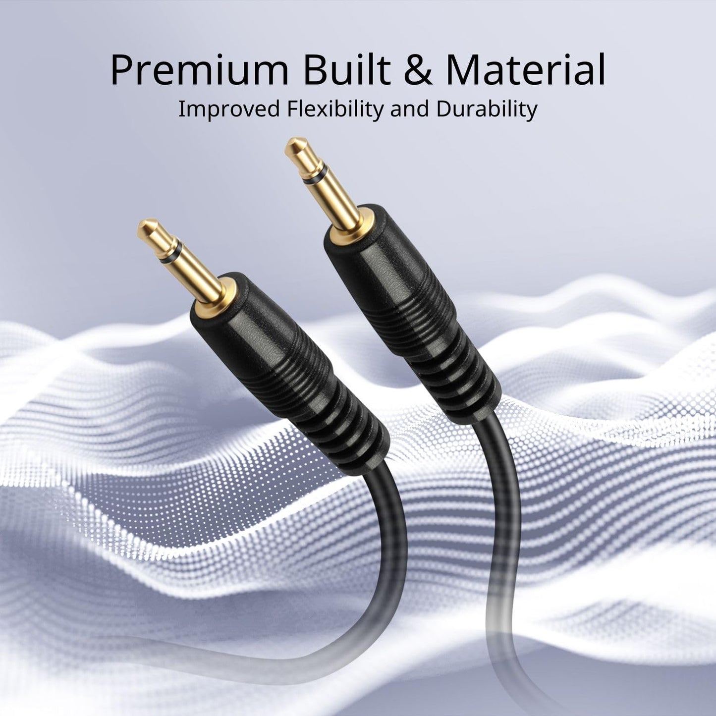 TNP 3.5mm Mono Cable (25 FT) - 12V Trigger Cable, IR Infrared Sensor Receiver Extension Extender, 3.5 mm 1/8" TS Monaural Mini Mono Audio Plug Jack