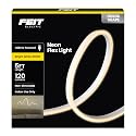 Feit Electric 5ft Indoor USB-Powered White Neon Flex Light, 120 Lumens, 3000K Bright Glow, 25,000-Hour Lifetime, Easy-to-Shape Display Lighting