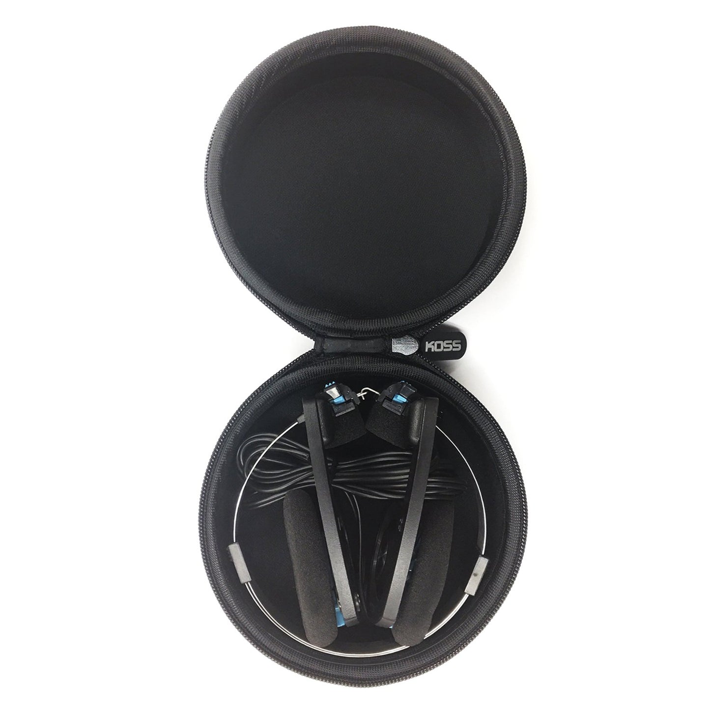 Koss Porta Pro Official Hard Carry Case, Hard Shell Construction, Designed Specifically for Porta Pro, Black