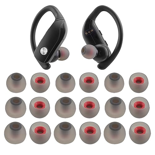 NANLANFAN Replacement Silicone Ear Tips for bmani T16 / bmanl T16 / ZINGBIRD Z67 / Orancu A12 / TOZO T6 / TOZO T10 / RIZIZI A12 / Boean U18 U8 U8I PRO